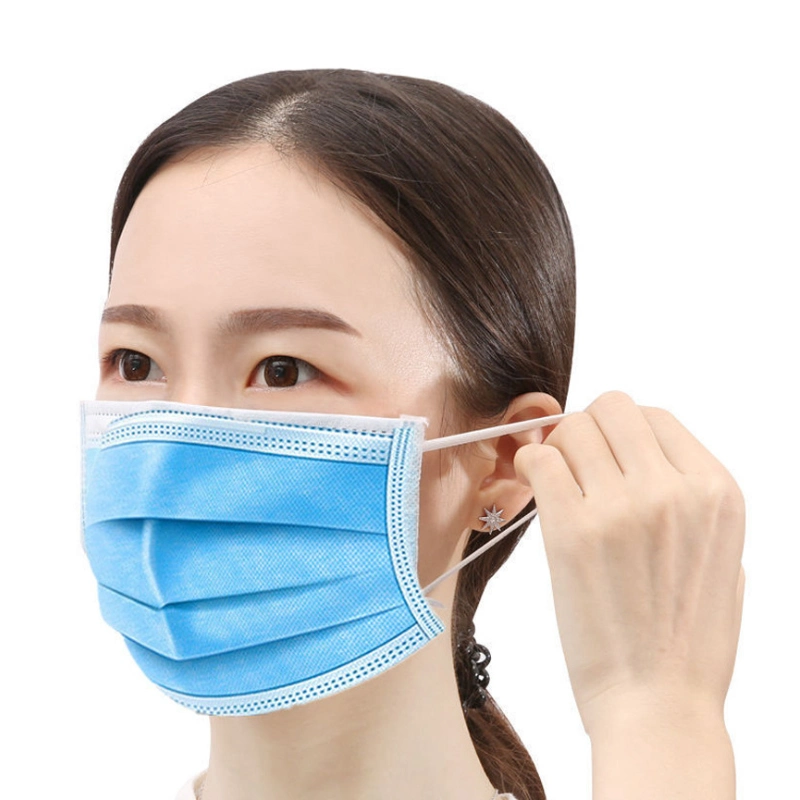7 Inch Face Mask with Earloops Dental Face Mask Factory Manufacture