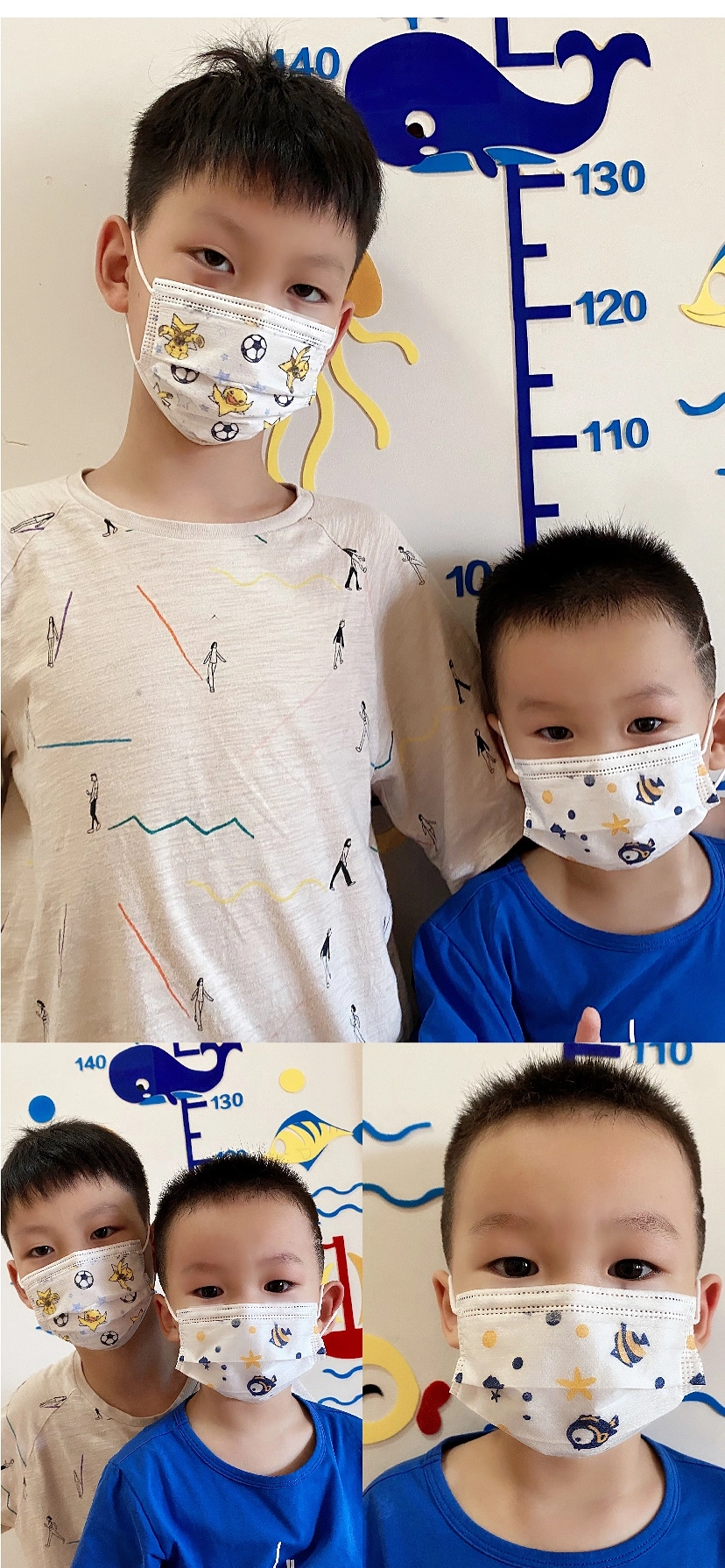 China Disposable Protective Face Mask for Kids 3 Ply Face Mask Children Masks