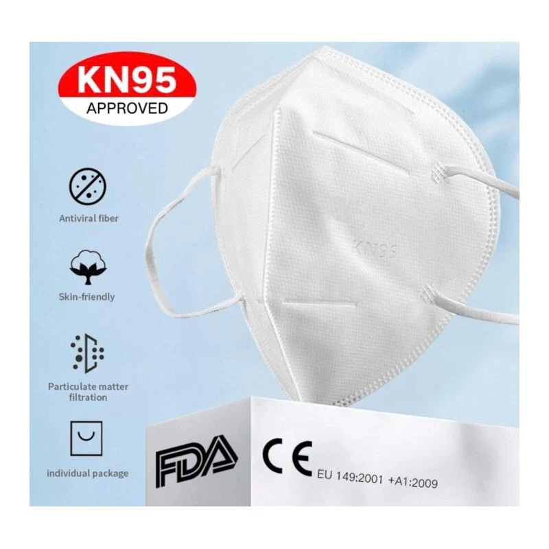 Kn 95 Mask Quality 5ply Disposable Non-Woven Kn 95 Face Mask