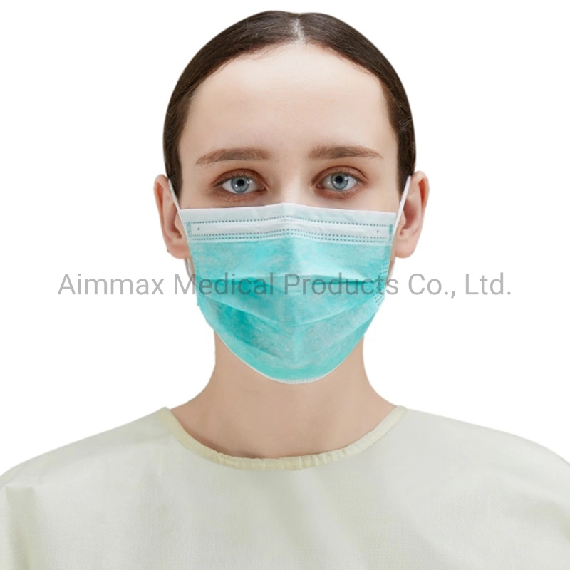 Bfe99 Disposable 3-Ply Face Mask for Personal Health