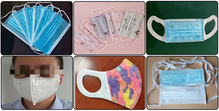 Protective Masks Disposable Mouth Covers Mask Face Mask KN95 FFP2 En149: 2001 A1: 2009 Facemask