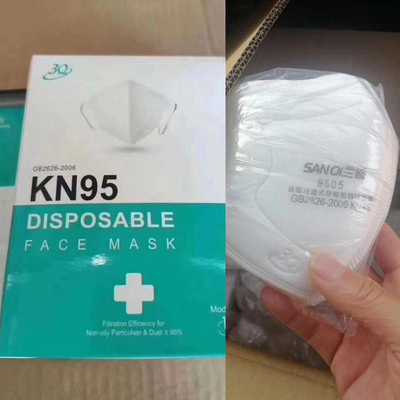 General Supplies Disposable 4 Ply Face Shield Earloop Virus Face Mask Disposable Face Mask
