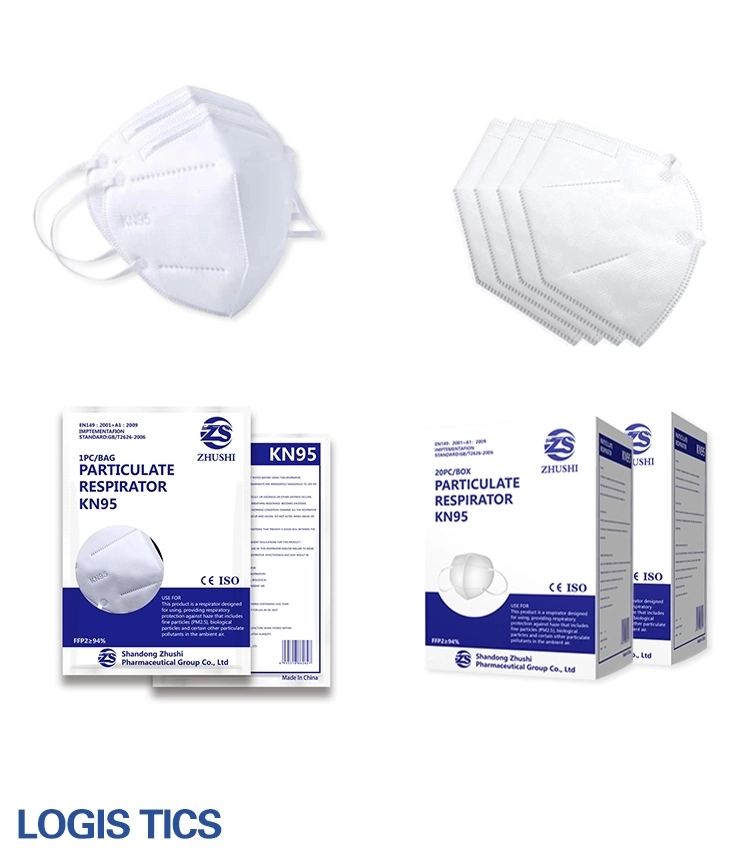 FFP2 Facial 5 Ply N95 KN95 Face Mask Dustproof Respirator Nonwoven Mask Disposable Factory Price