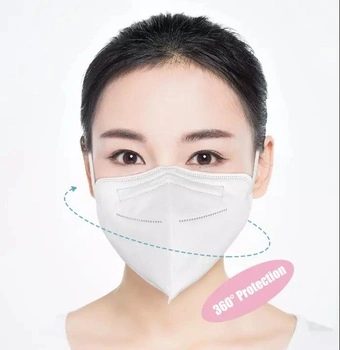 4ply Protective Kn 95 Face Mask Non-Woven Disposal Face Mask