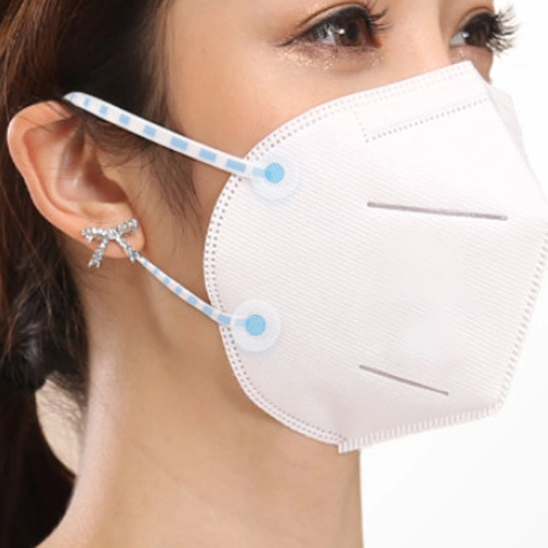 Wholesale Kn 95 Facemask Ffp2 5 Ply Disposable Earloop Face Mask Kn 95 Mask