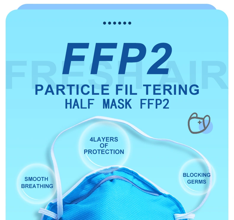 in Stock CE 5ply Disposable Face Masks KN95 /FFP2