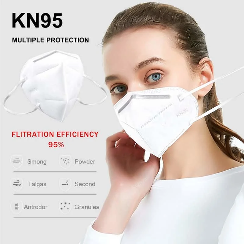 Disposable KN95 Disposable Respirator Face Mask Kn 95 Face Mask 3D Mask