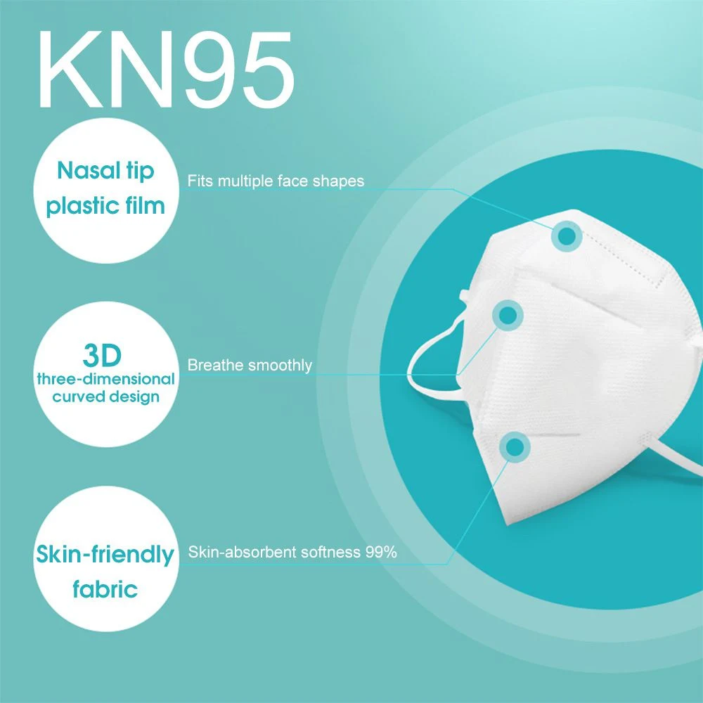 FFP2 KN95 Mask Disposable Face Mask Factory Directly