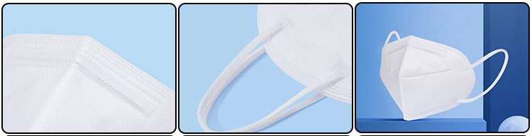 KN95 Disposable Face Civilian Protective Folding Dust Face Mask with Breathing Valve Mask