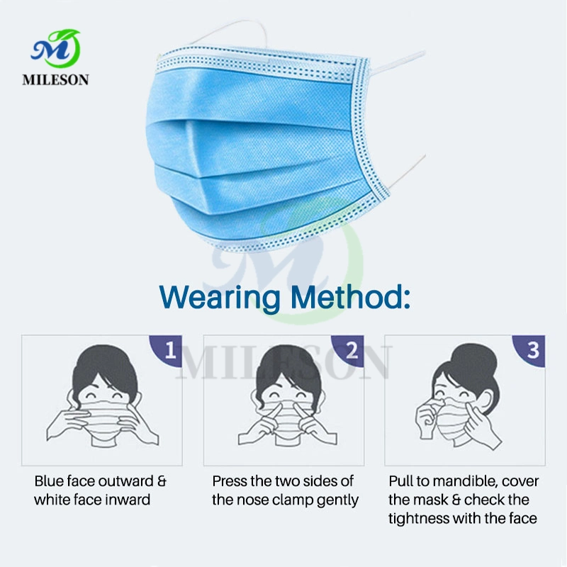 Medical Face Mask Disposable Individually Wrapped