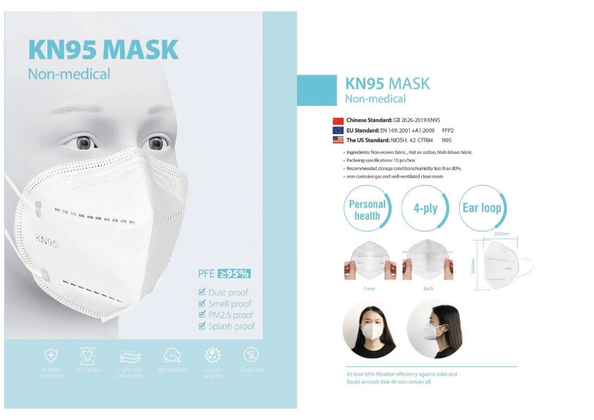 Hot Sale Protection Face Mask Antivirus Disposable Mask Virus Prevention Mask 3ply with Earloop