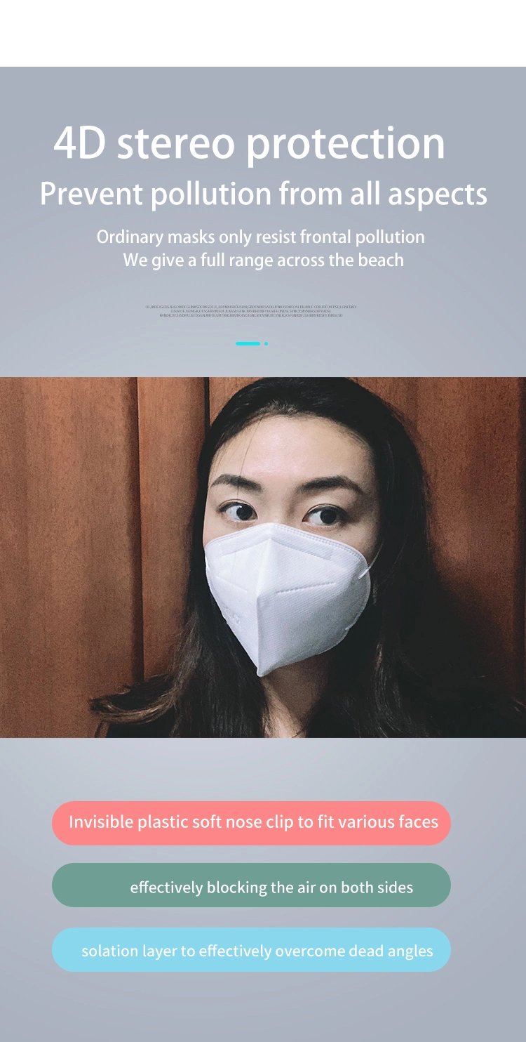 Face Mask KN95 in Stock Disposable 3D Fold N95 Mask Dust KN95 Face Mask