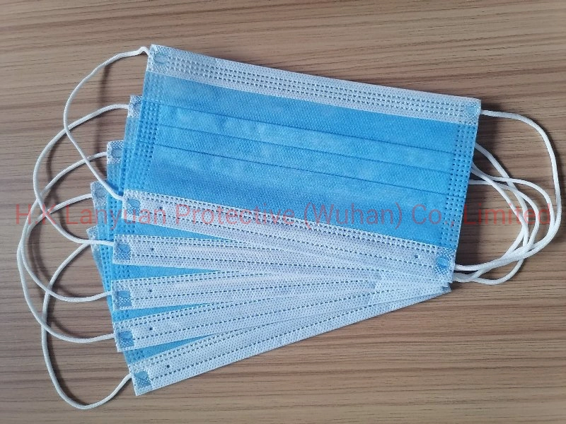 Face Mask 3 Ply Nonwoven Ear Loop Face Mask