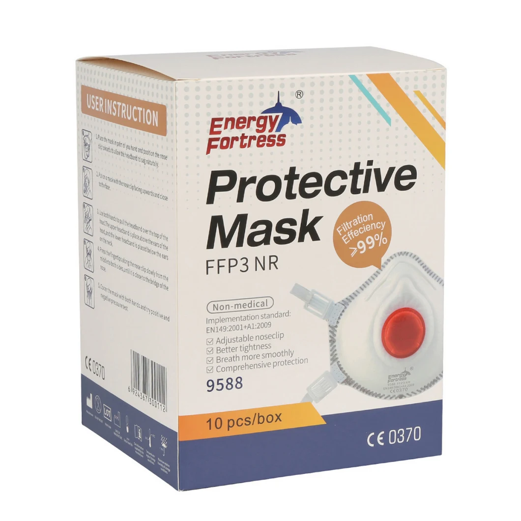 Wholesale FFP3 Standard Special Labor Protection Disposable Protective FFP3 Facemask
