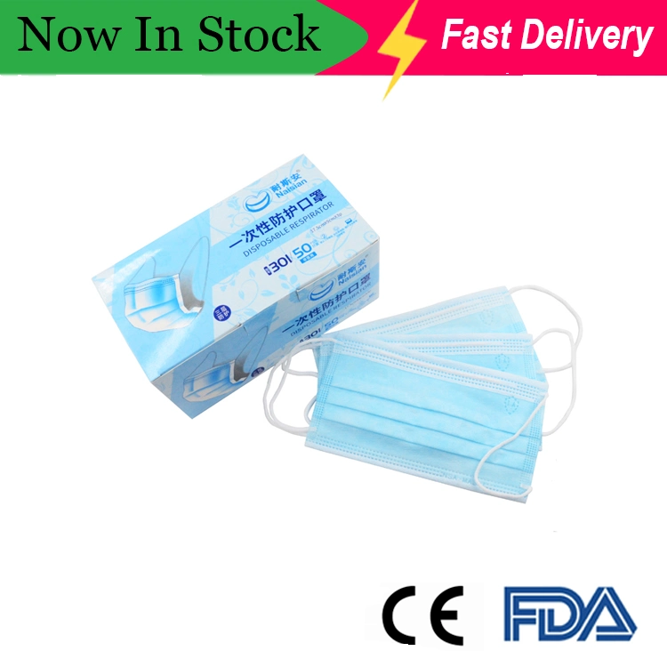 Non-Woven Personal Disposable Face Mask Factory Supplies Much in Stock
