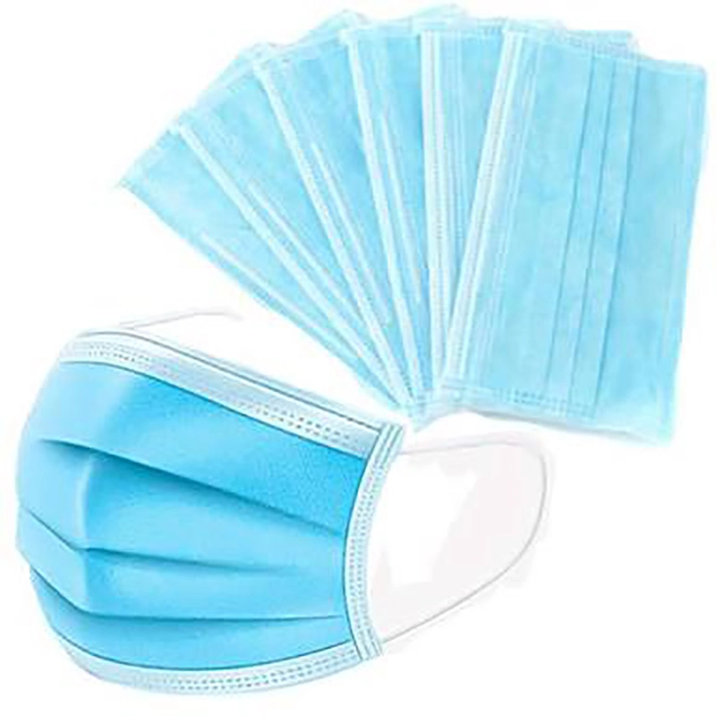 3 Ply Nonwoven Disposable Face Mask Protection Mask Anti Virus Face Mask