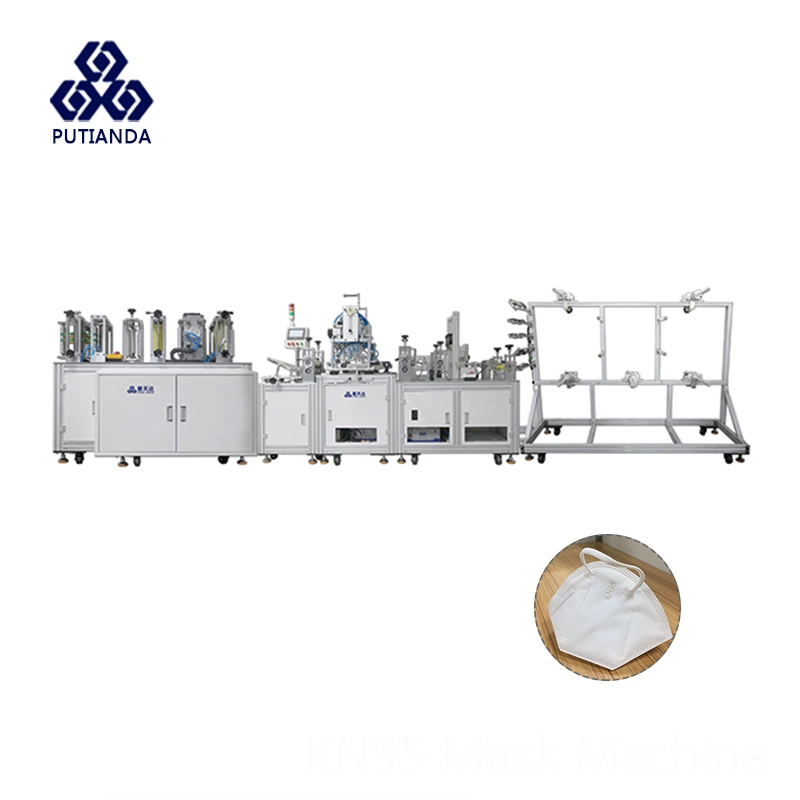 N95 Face Mask Making Machine Fully Automatic KN95 N95 Mask Machine N95 Mask Production Line
