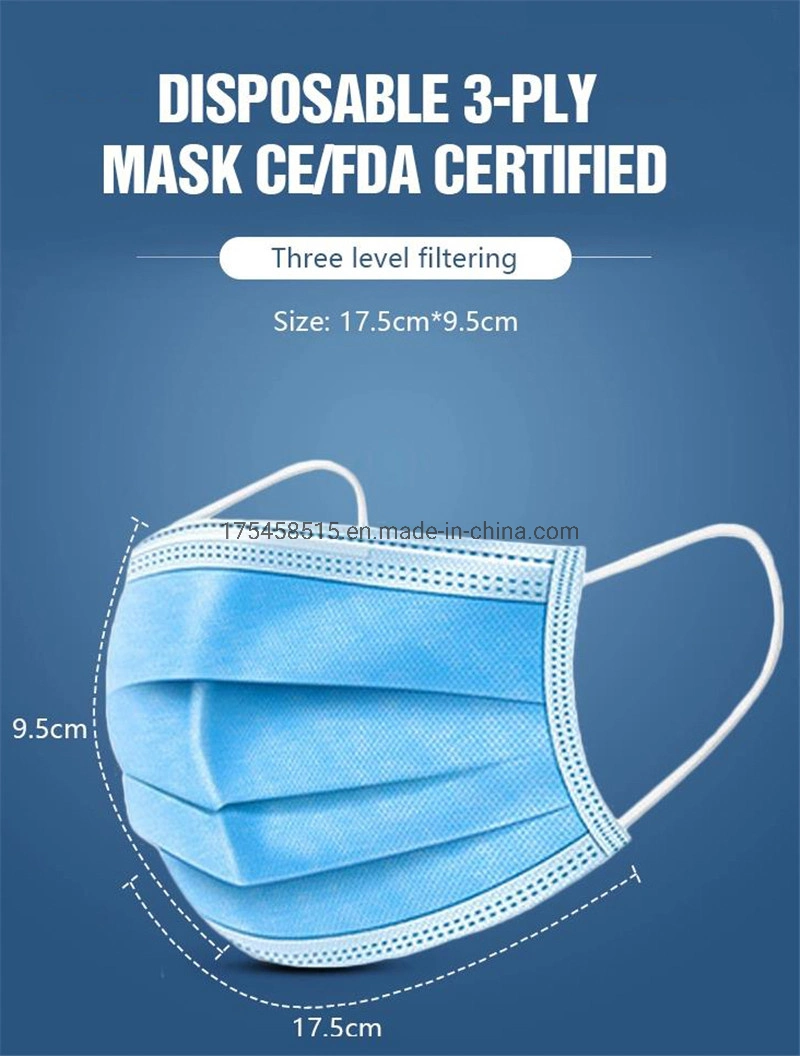 Eco Friendly Disposable Face Masks in Stock
