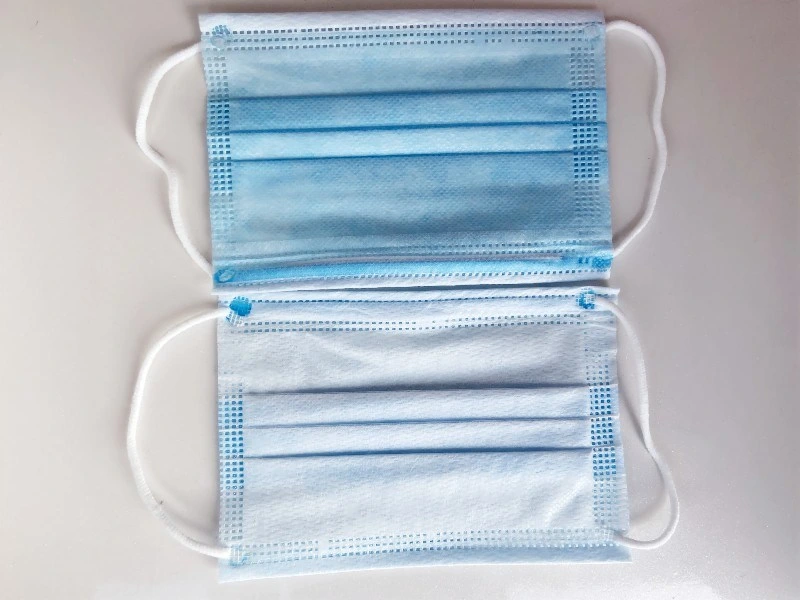 Disposable Face Mask 3ply Ear-Loop Face Mask Factory Supplies