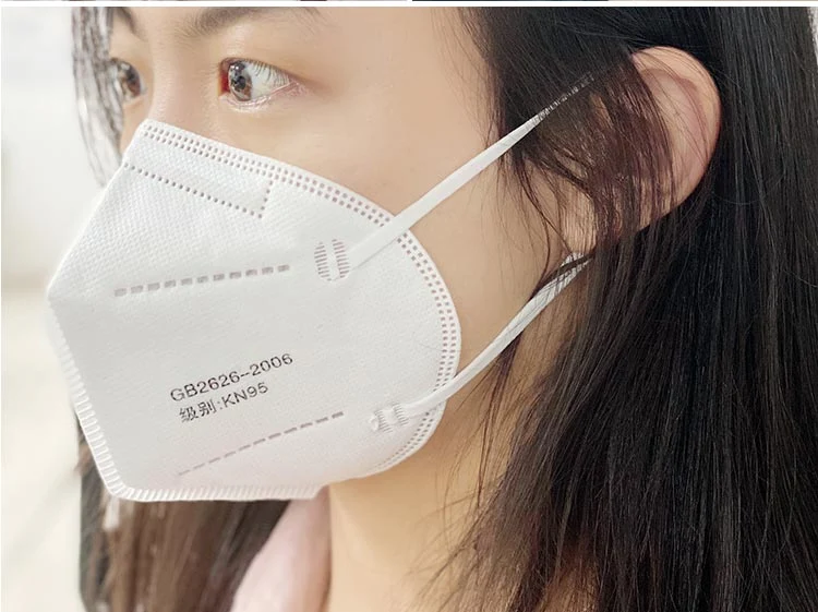 Factory Wholesale KN95 Face Mask 5 Ply Non-Woven Protective Disposable Face Mask in Stock