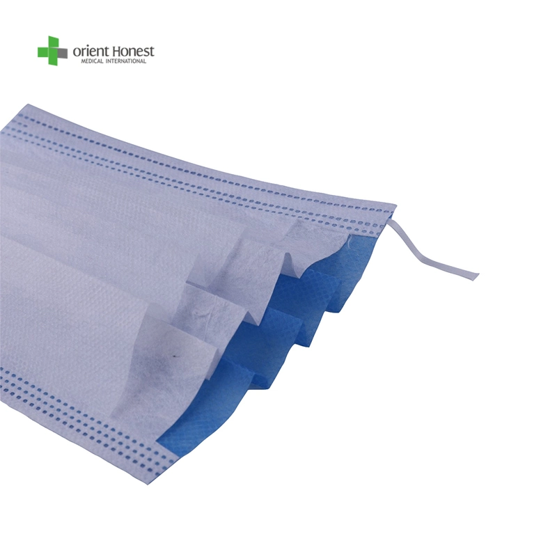 Disposable Nonwoven Masks Disposable Face Masks Hypoallergenic Thick 3-Ply Masks Virus of Prevention Protection Masks