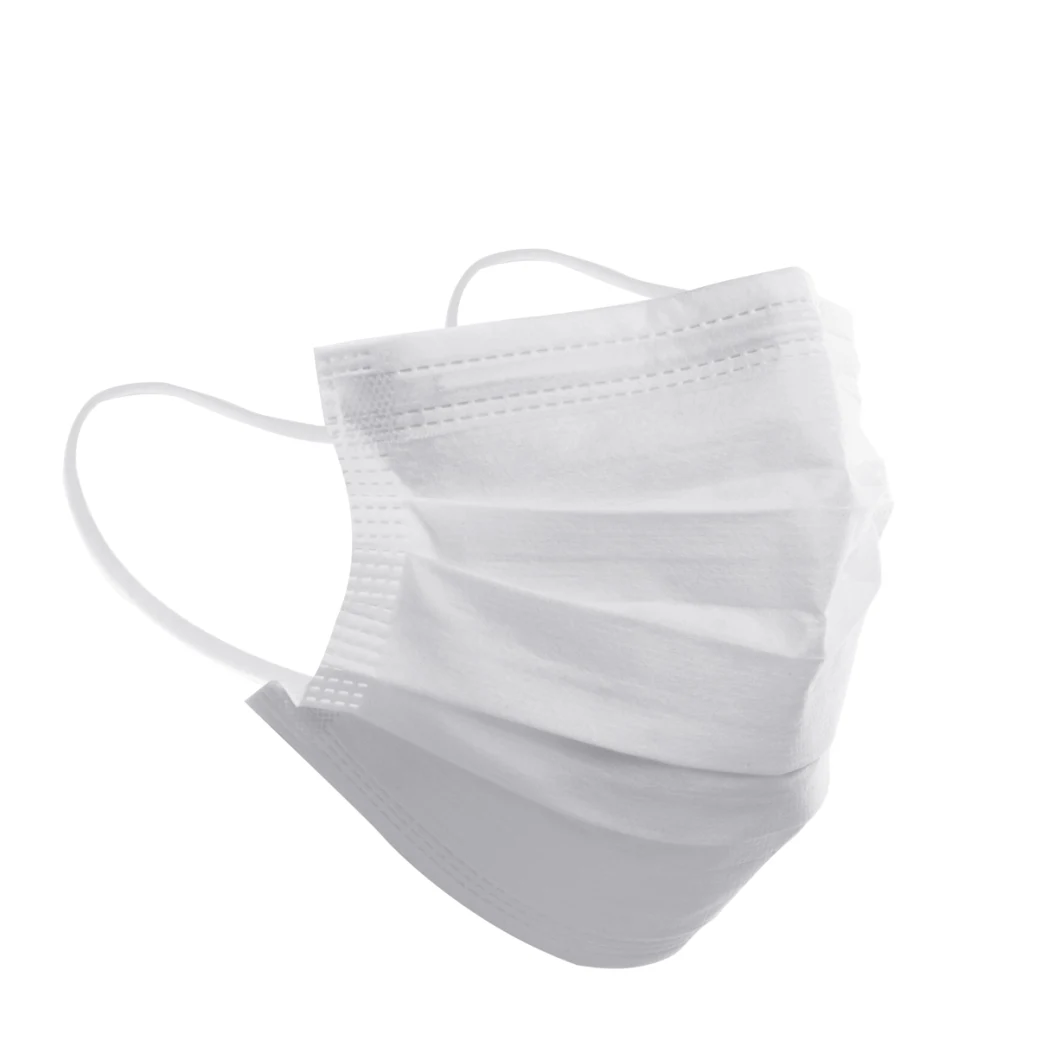 Disposable Non-Woven 3-Ply Earloop Face Mask Supplier