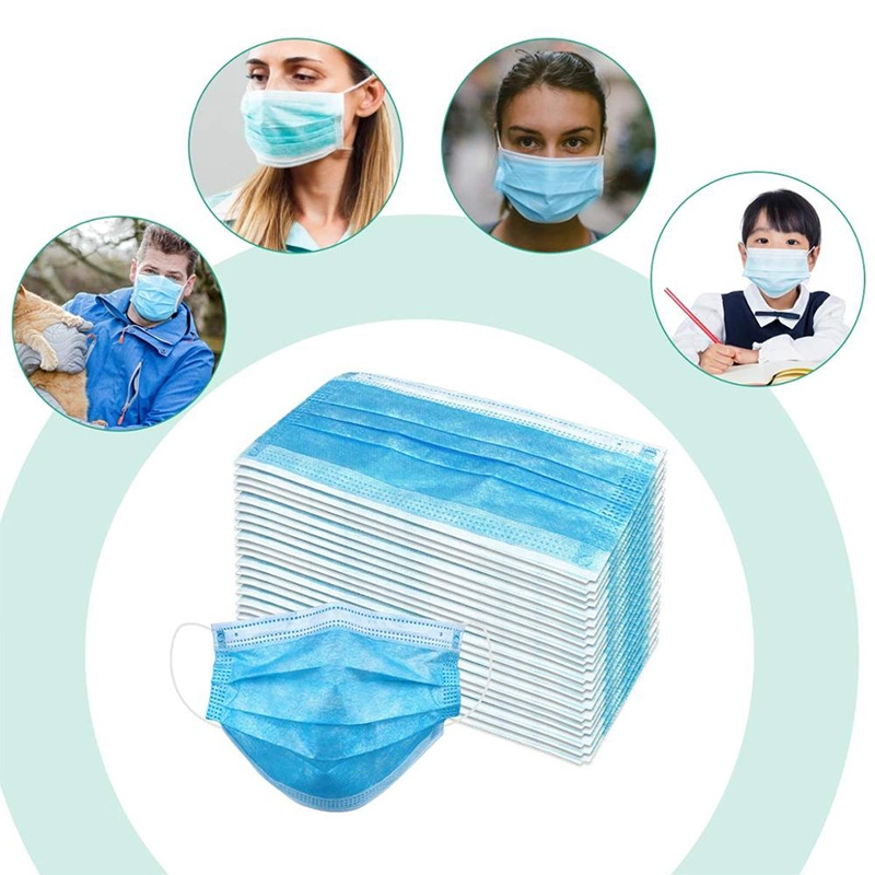 Surgical Medical Procedure 3 Ply Female Face Mask Disposable Medical Mask Disposable Surgical Mask (non-sterilized)