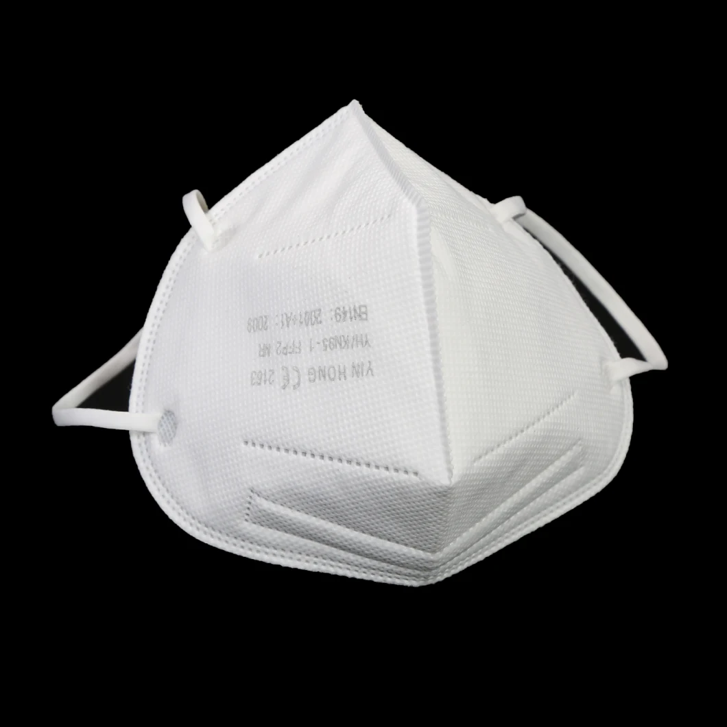 Anti Dust Disposable Protective Mask Mouth Foldable FFP2 Masks Effective Filtering