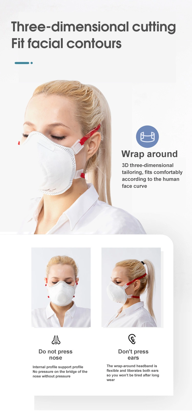 Customize FFP3 Disposal Facemask New Products Face Shield Mask