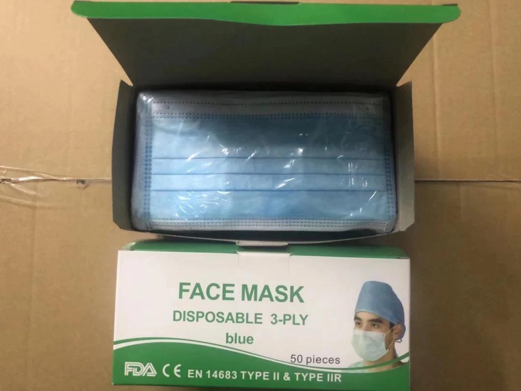 Face Mask Medical Surgical 3 Ply Medical Surgical Face Mask Earloop Hospital 3ply Health Face Mask Disposable Doctor Facemask Surgical Face Mask Earloop