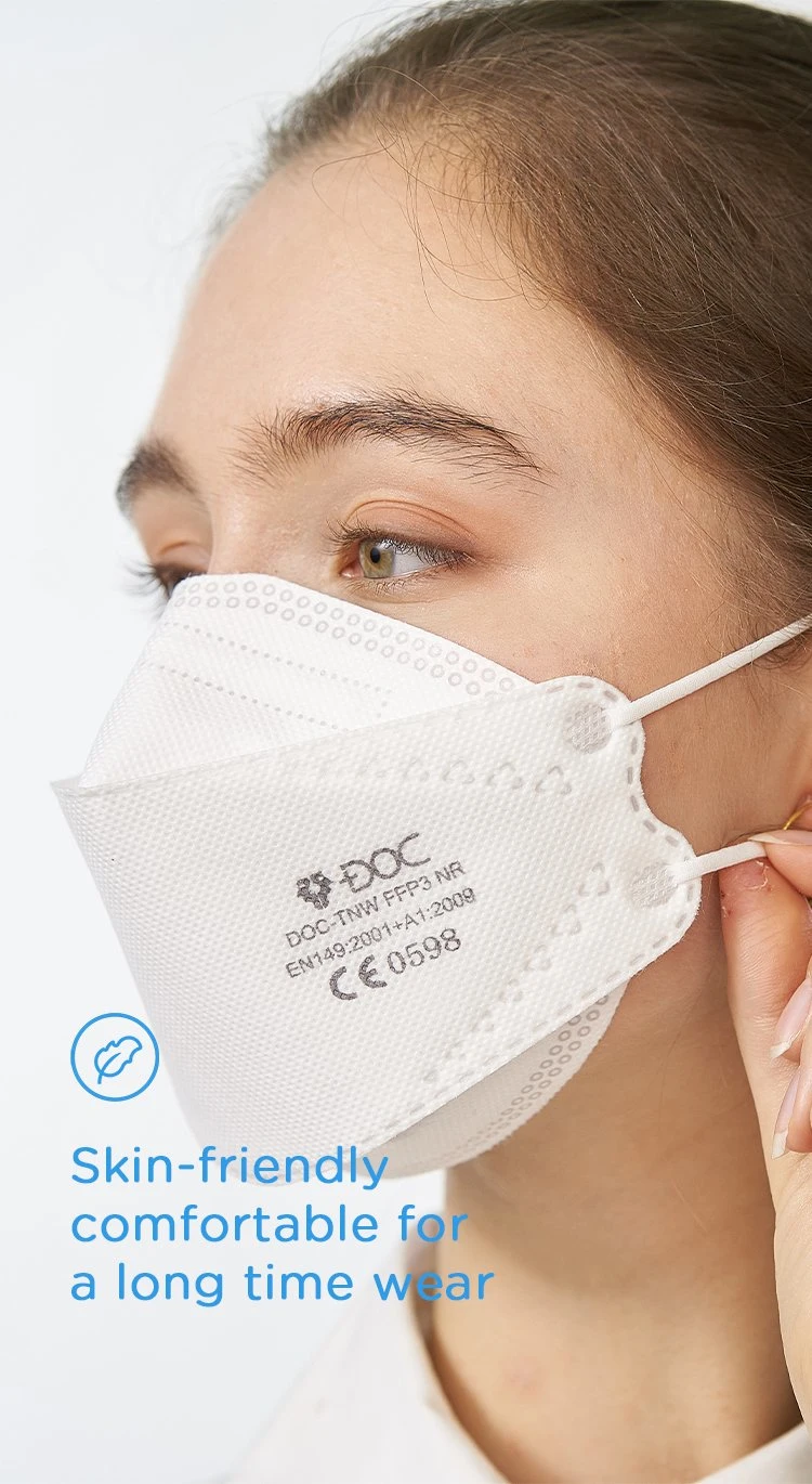 En149 Outdoor Breath Protective FFP3 Face Mask EU ISO Certified Mask