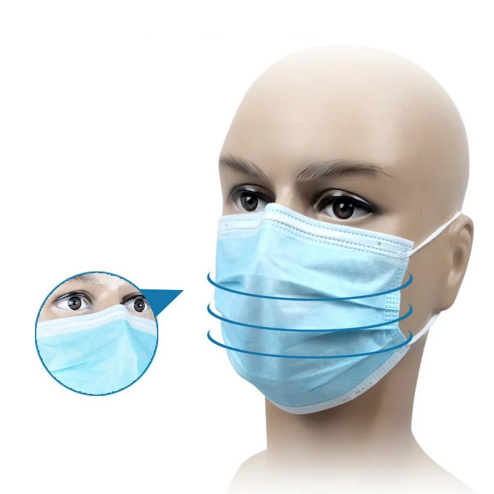 Ce Medical Use Surgical Facemask 3-Ply Type Iir Face Mask