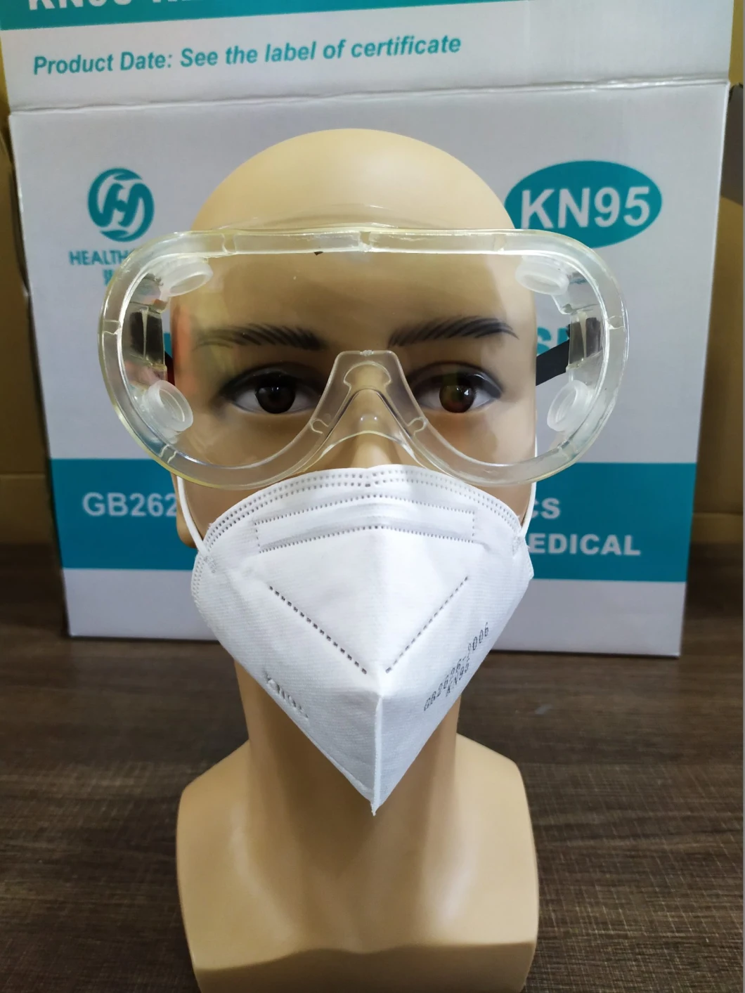 KN95 Folding Half Face Mask Disposable Face Mask