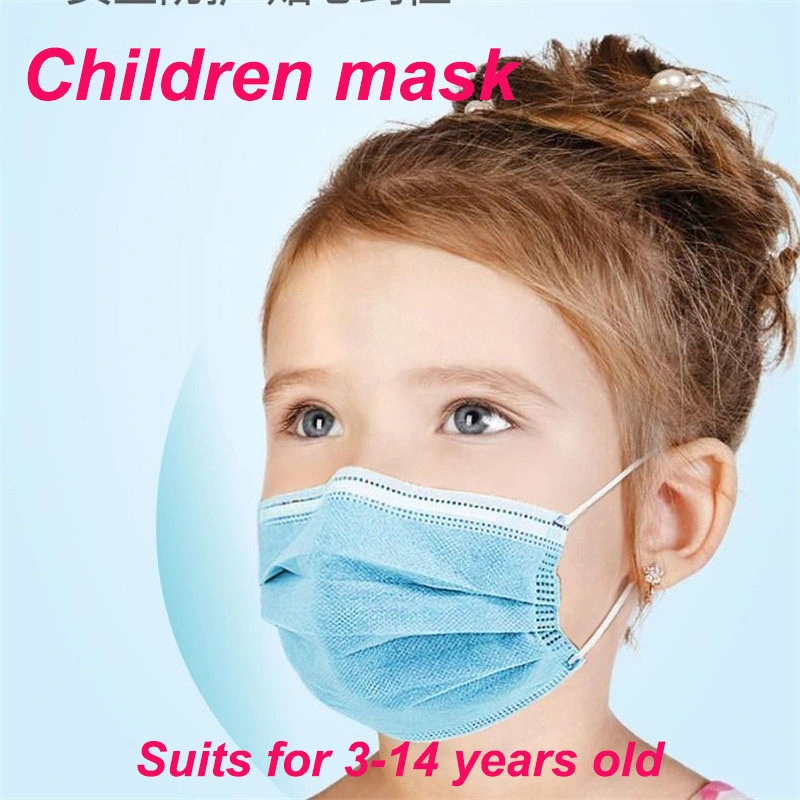 China Factory of Disposable Protective Face Mask Kids Mask Face Covering