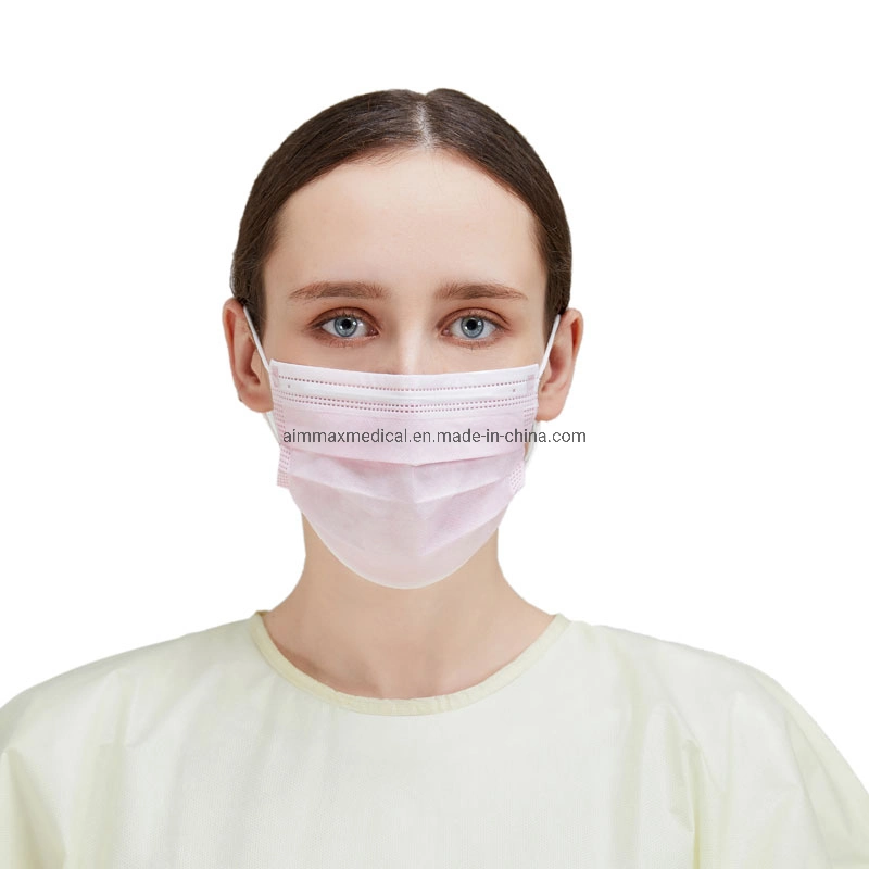 in Stock Type Iir Surgical Mask 3 Ply Earloop Wholesale Face Mask Suppliers