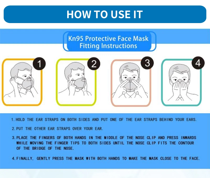 Factory Top Quality Manufacturer KN95 Face Mask Certified CE FFP2 Mask En149 Face Mask