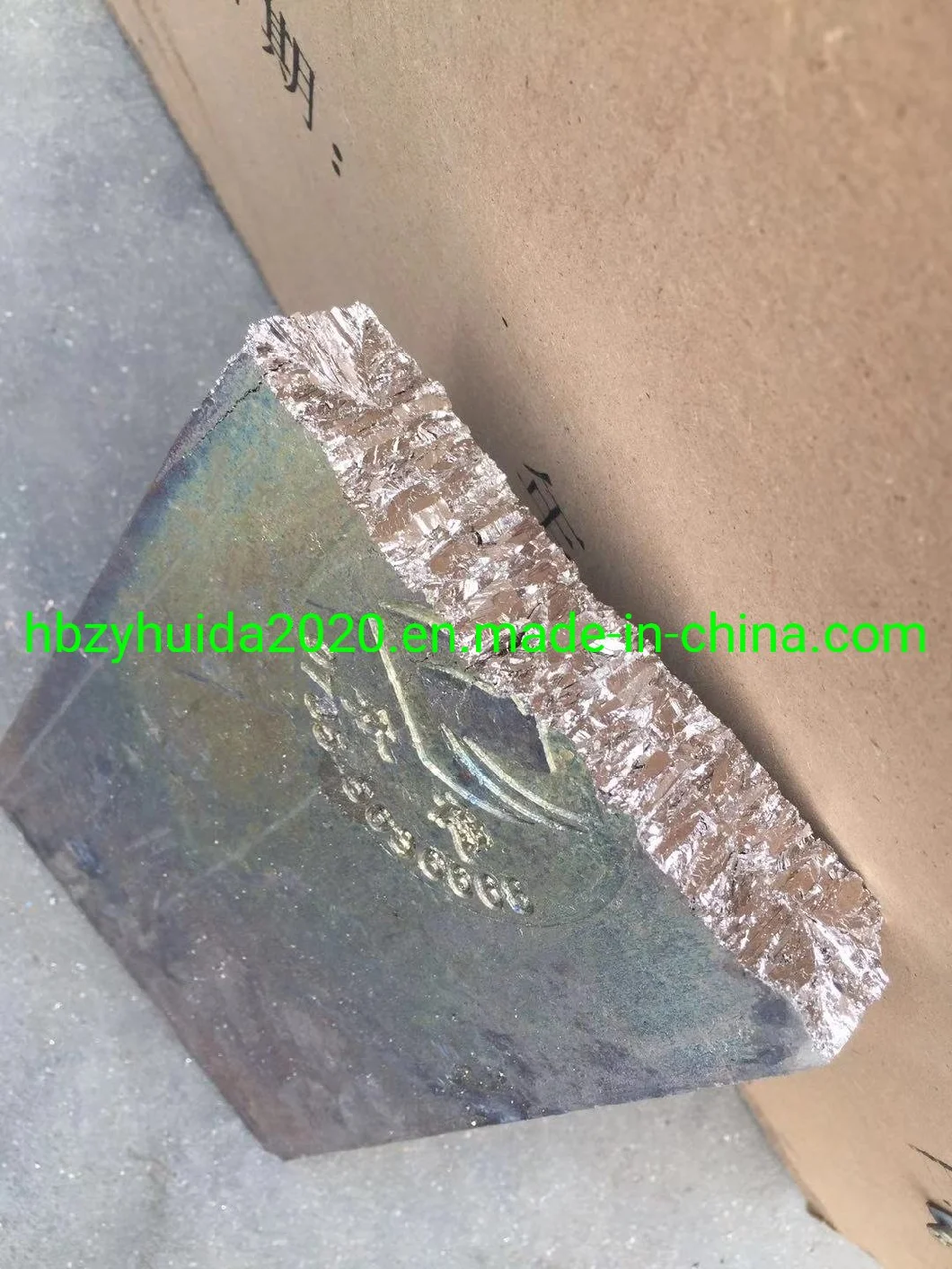 High Quality 4n 99.99% Bismuth Ingot Bismuth Metal Ingots for Sale