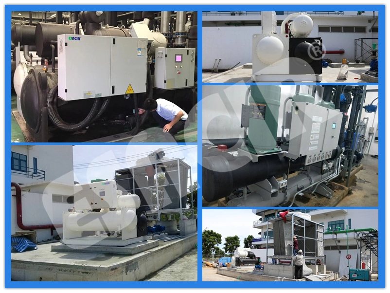 Water Cooled Screw Chiller Air Cooled Industrial Chiller for Semiconductors
