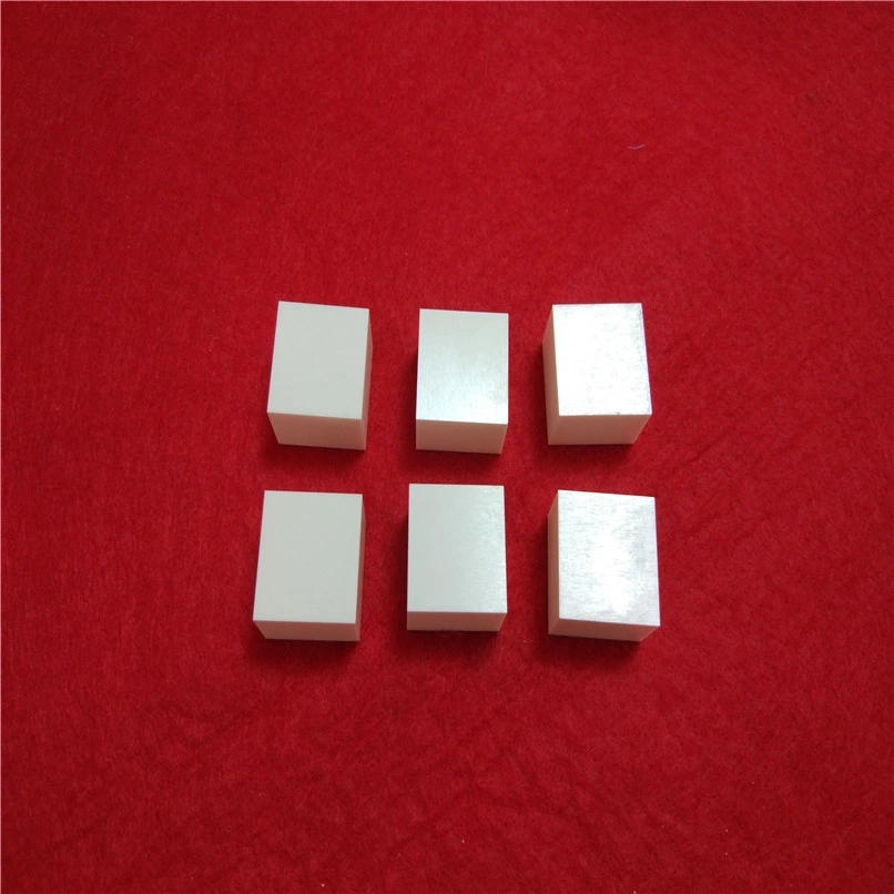 White Yttria Stabilized Zirconia Zro2 Ceramic Square Block