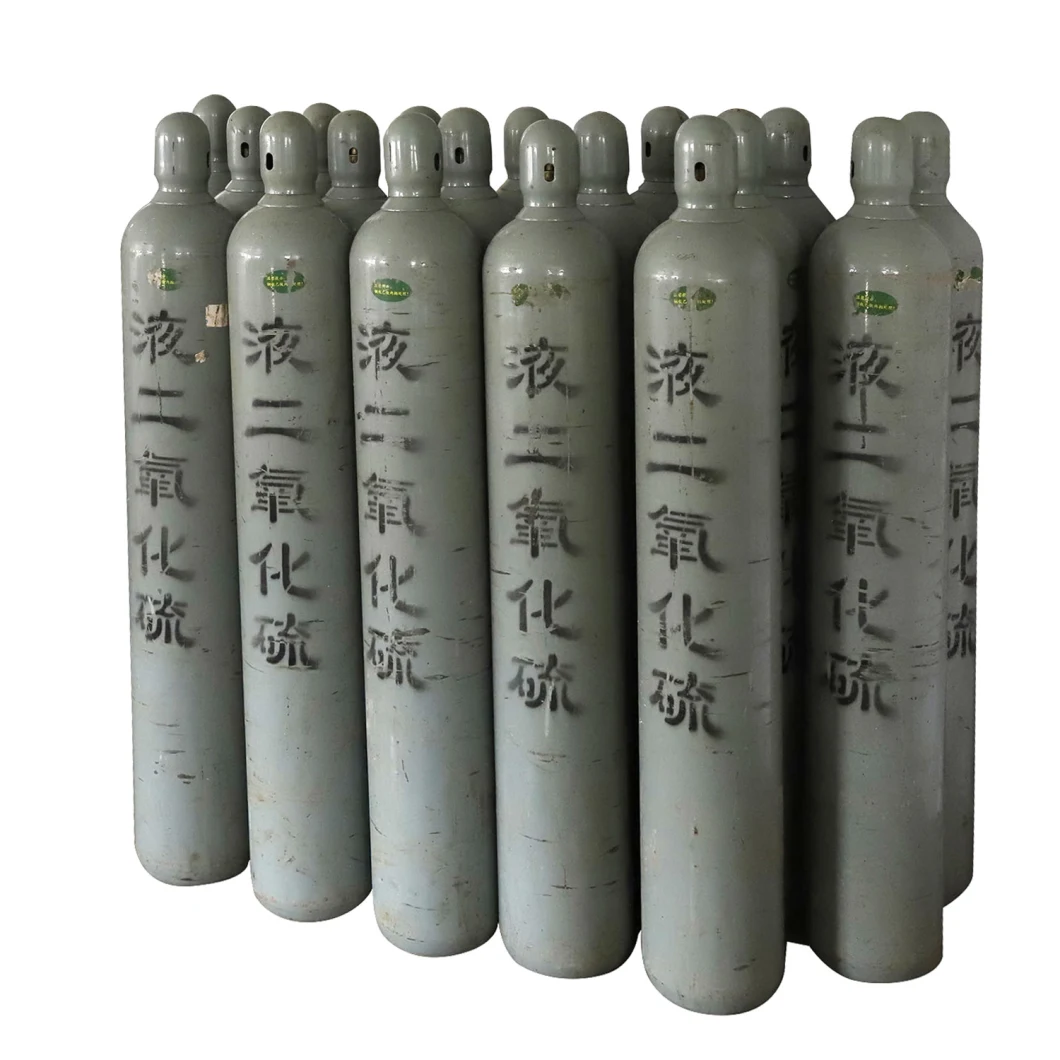 Hot Sale 99.9% Purity Sulfur Dioxide So2 Gas Cylinder ISO 40L Cylinder