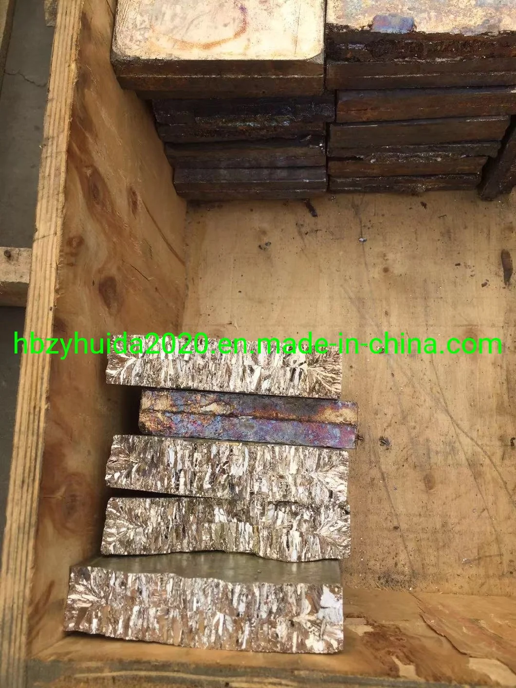 High Quality 4n 99.99% Bismuth Ingot Bismuth Metal Ingots for Sale