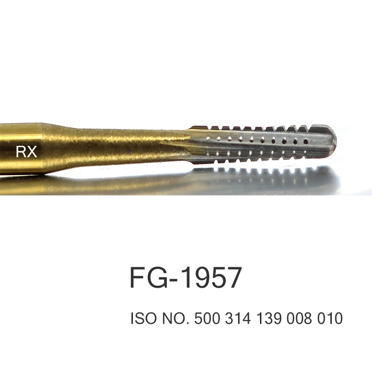 Dental Tungsten Carbide Burs by Titanium Layer for Broken Crown FG-1957