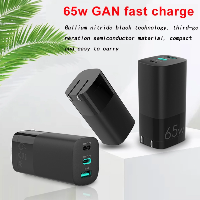 GaN Charger New Design Charger New Designed Portable QC 3.0 Fast Charging Small GaN Charger