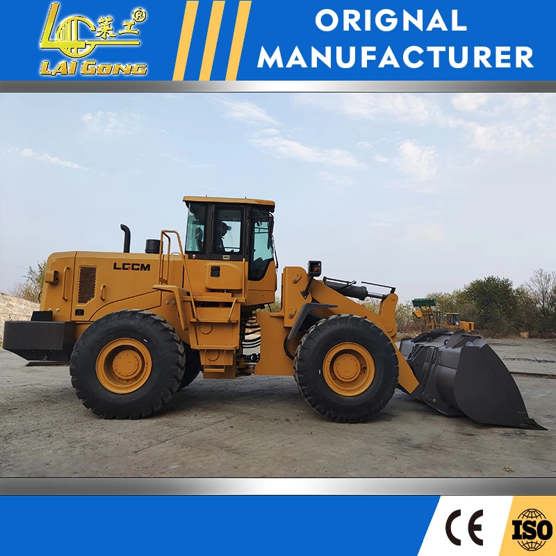 5 Tons Front Hydraulic Four-Wheel Drive Truck Loader for Minor Works