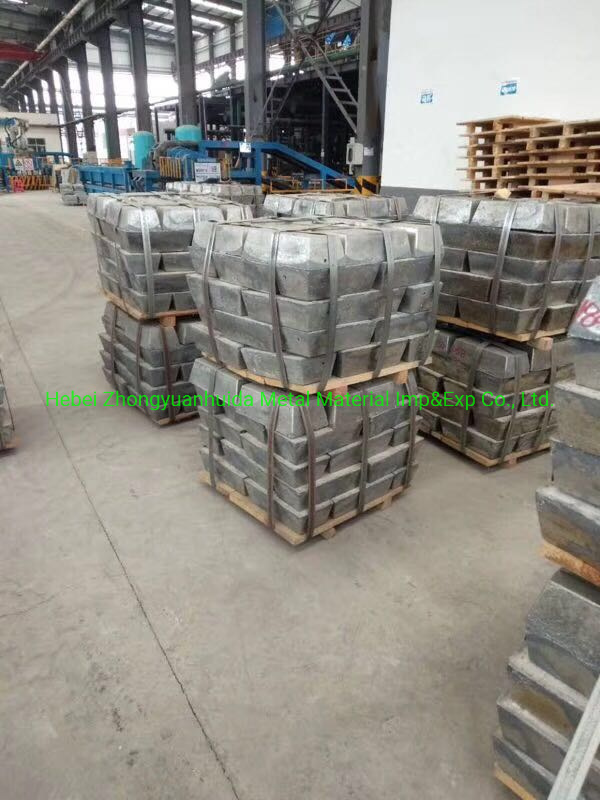 China Manufacturer Supply High Purity Antimony Sb Metal Ingot 99.65, 99.85, 99.9