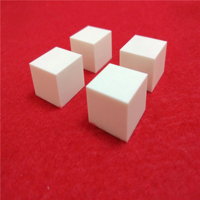 White Yttria Stabilized Zirconia Zro2 Ceramic Square Block