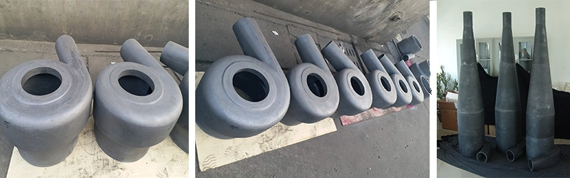 Rbsic (SiSiC) Silicon Carbide Sic Cyclone Parts / Cyclone Lining with High Hardness