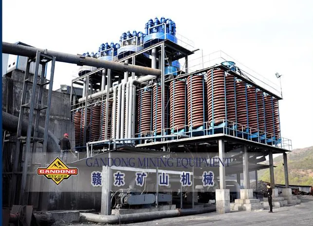 Tantalum Ore Spiral Concentrator for Tantalum Concentrate