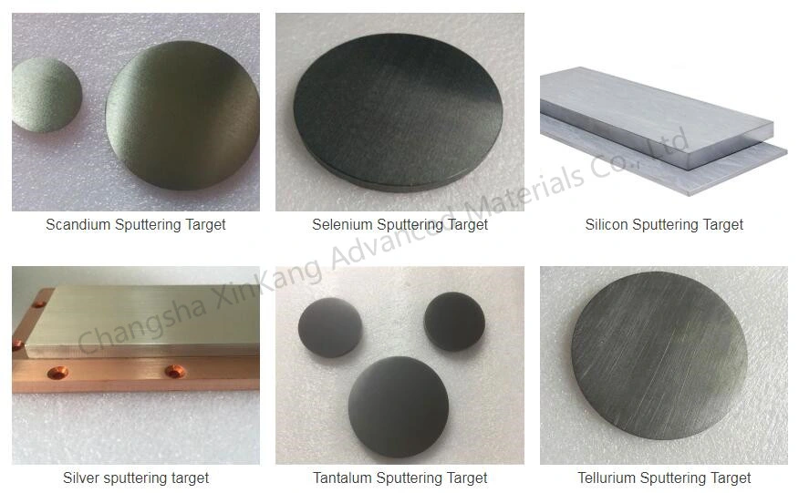 Yttrium Rare Earth Metal Yttrium Sputtering Target for Coating Machine