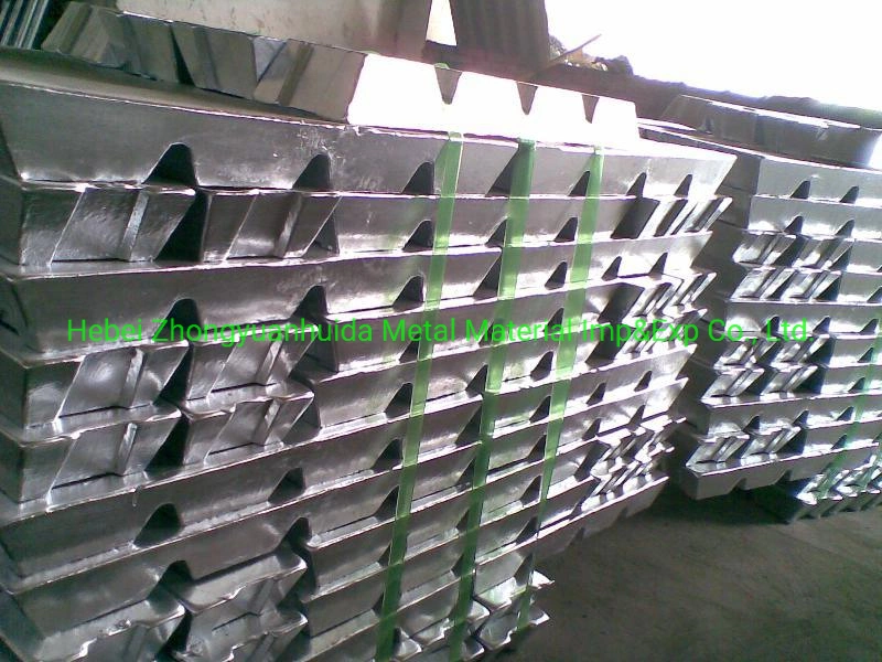 Zinc Ingot 99.99%/Zinc Metal/Zamak 3, 5, 8 Manufacturer